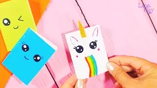 DIY Mini Notebook// Craft Ideas//Back To School