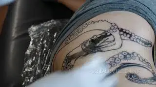 Slayin' tentacles: My wild octopus tattoo adventure with Tracy on Bainbridge Island