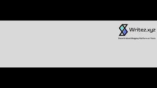 Writez | Web3 Blogging | TezAsia Hackathon Submission