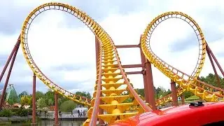 Goudurix Front Row On Ride POV - Parc Astérix
