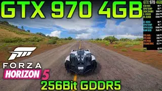 Forza Horizon 5 - GTX 970 4GB - i5 4590 - High Setting - 1080p