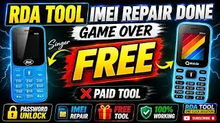 RDA Coolsand IMEI Repair + Password Unlock No Box Free Tool ✅ Full Tutorial