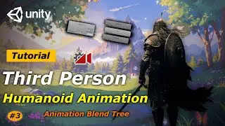 Humanoid Animation Using Blend Tree | Unity Advance Animation | How to Create Humanoid Animation