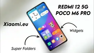Xiaomi.eu Rom is here 🥳 for Redmi 12 5g & Poco M6 Pro | Detailed Review & Installation