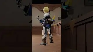 Mika - Dramaturgan - Eve (MMD) Мика, Genshin Impact