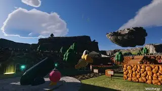 【PSO2 NGS】Bob-omb Battlefield on Phantasy Star! [+Mario 64]