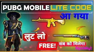 pubg lite today redeem code🔥🔥!!  pubg lite redeem code today 100%real   code