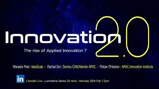 Innovation 2.0... The Rise of Applied Innovation ?