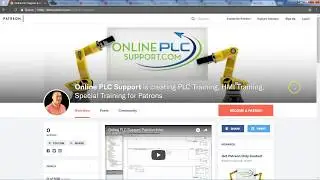 Online PLC Support Patreon Members Section Overview - PLC Training