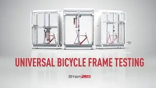 STEP Lab | Universal solution for bicycle frame testing ISO 4210