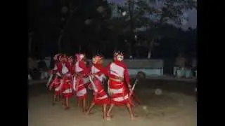 Tribal Dance seen at Gorumara Forest, Dooars.