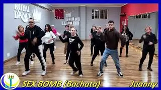 SEX BOMB (Bachata) // Coreo Juanny// Segue Tutorial