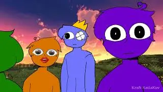 Rainbow Friends got into Minecraft 【Roblox and Minecraft]