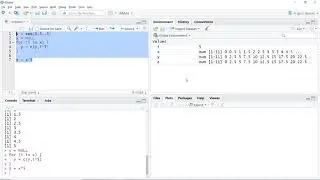 R basics using Rstudio - 7 - LOOPS - Intro & FOR loops | Tutorial for Beginners