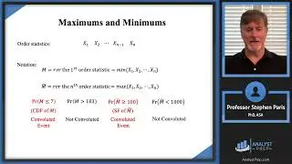 Minimums and Maximums (SOA Exam P – Probability – Multivariate Random Variables)