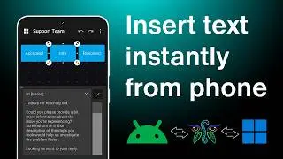 Type Text on Your PC from Your Phone | Keyboard Extension