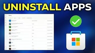 How To Uninstall Microsoft Store Apps in Windows 11 (Quick & Easy)
