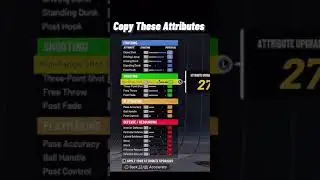 Best guard build after the season 2 #shorts #nba2k22