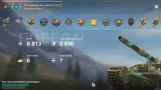 FV215b , 8813 урона 💪