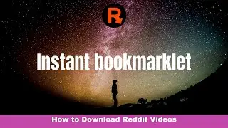 How to download Reddit videos, gifs, or gallery posts with sound/audio for free | Bookmarklet