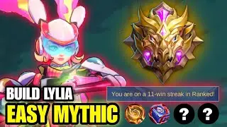 BEST BUILD LYLIA SEASON 30 | BUILD LYLIA MAGE TERSAKIT 2023 - Lylia Gameplay