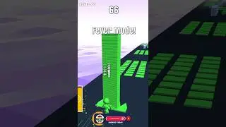 Stack Rider 3D game in MAX LEVEL Level ( Level - 7 ) #shorts #gaming #stackrider