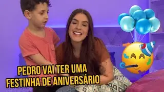 VOU FAZER UMA FESTINHA DE ANIVERSÁRIO PRA PEDRO | TEMA E MAIS…