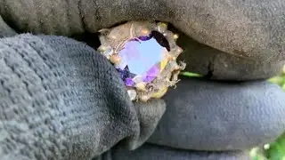 Man uncovers a 'Gold Ring' while metal detecting in the field || WooGlobe