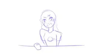 when he sees me - waitress animatic (very rushed)