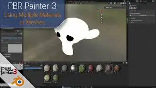 Working with Multiple Objects or Materials in PBR Painter 3