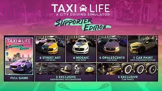 Taxi Life   -   A City Driving Simulator - SUPPORTER EDITION   Logitech g923 LETS PLAY !T