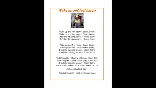 Wake up and feel happy boomboom song