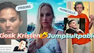 Jumpsuitpablo VS Kiosk Kristen. Communication in prisons #wadewilson #prisoners #criminal #russian