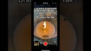 Locking Camera Exposure to take better photos | Don’t miss this #shorts #smartphones #iphone