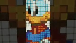 DONALD DUCK | MINECRAFT PIXEL ART | 