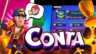 Mostrando minha conta-brawl stars