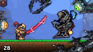 PIERWSZY KONTAKT Z EXO MECHAMI W TERRARIA CALAMITY MOD