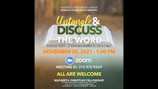 Untangle & Discuss - "THE WORD"