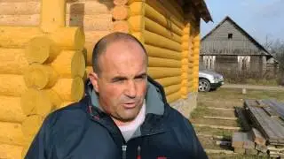 Строительство сруба в Белоруссии