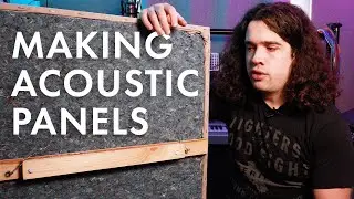Build your own sound panels // How-to guide to sound absorption, NRC, and acoustic treatments