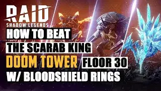 RAID SHADOW LEGENDS GUIDE: 4 EPICS VS THE SCARAB KING STAGE 30 DOOM TOWER NORMAL