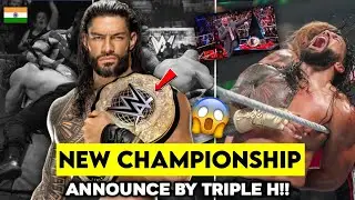 What if Roman Reigns Wins New World Heavyweight Championship!🤔, Angry* | DISCUSSION!😨