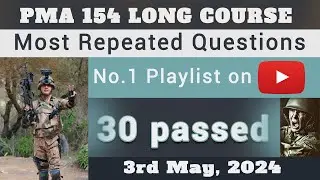 PMA 154 long course Experiences | PMA 154 LC Initial Test Experiences | PMA Academic MCQs
