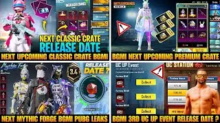 Next Classic Crate Bgmi | Next Premium Crate Bgmi | Next Mythic Forge Bgmi Pubg | Next Uc Event Bgmi