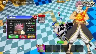 Showcase Natsu 6 stars ALL STAR TOWER DEFENSE⭐
