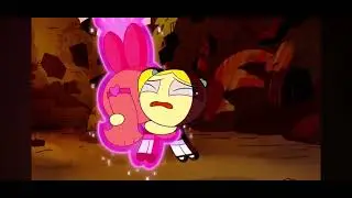The powerpuff girls bubbles crying 😭 