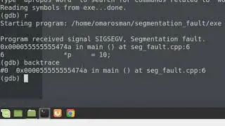 Segmentation fault (core dumped) | Backtrace