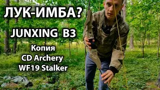 НОВИНКА! Обзор лука JUNXING B3, копия CD Archery WF19 Stalker под брендом TBOW. Первые впечатления.