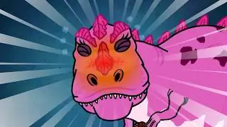 A Farter, Ceratosaurus #1 | Ceratosaurus with a Huge Fart! ★Geni Dino Movie
