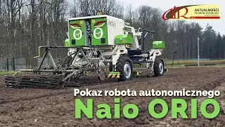 Pokaz robota autonomicznego - NAIO ORIO